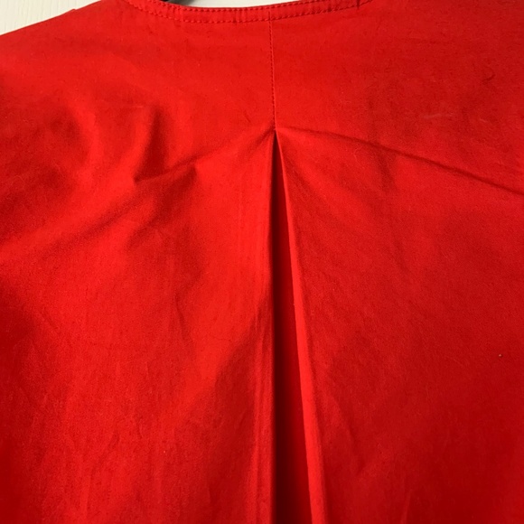 CAbi red convertible trench coat - Picture 7 of 8